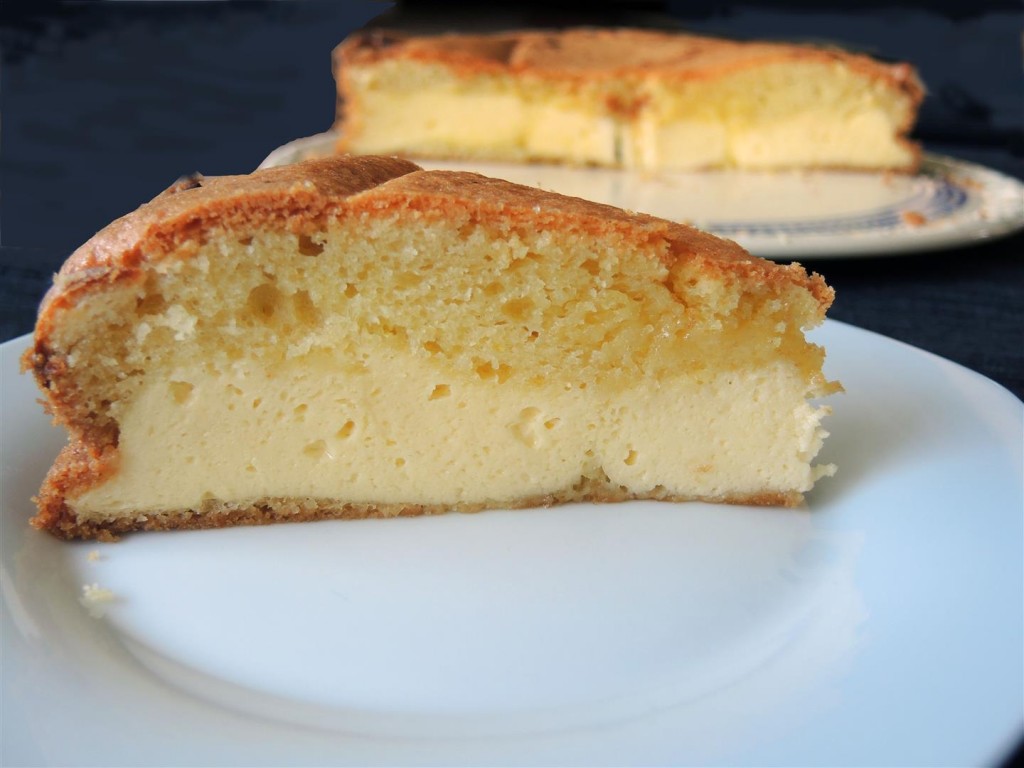 Zauberkuchen oder Dreh-dich-um-Käsekuchen - Chilirosen