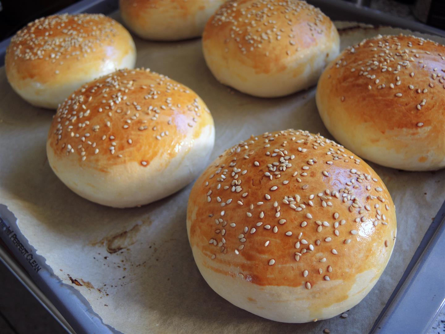 Hamburger-Brötchen - die allerbesten - Chilirosen