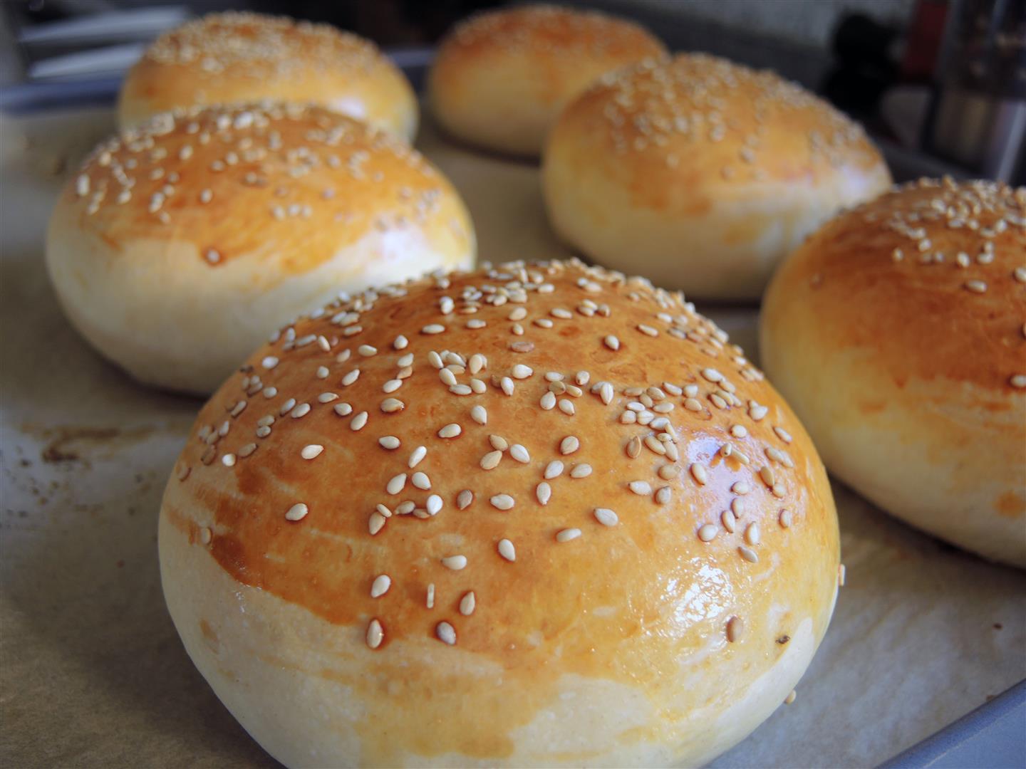 Hamburger-Brötchen - die allerbesten - Chilirosen