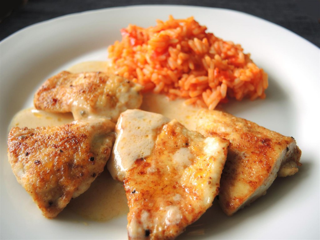 Scharfes Hähnchen in Zitronensoße und eine Shopempfehlung - Chilirosen