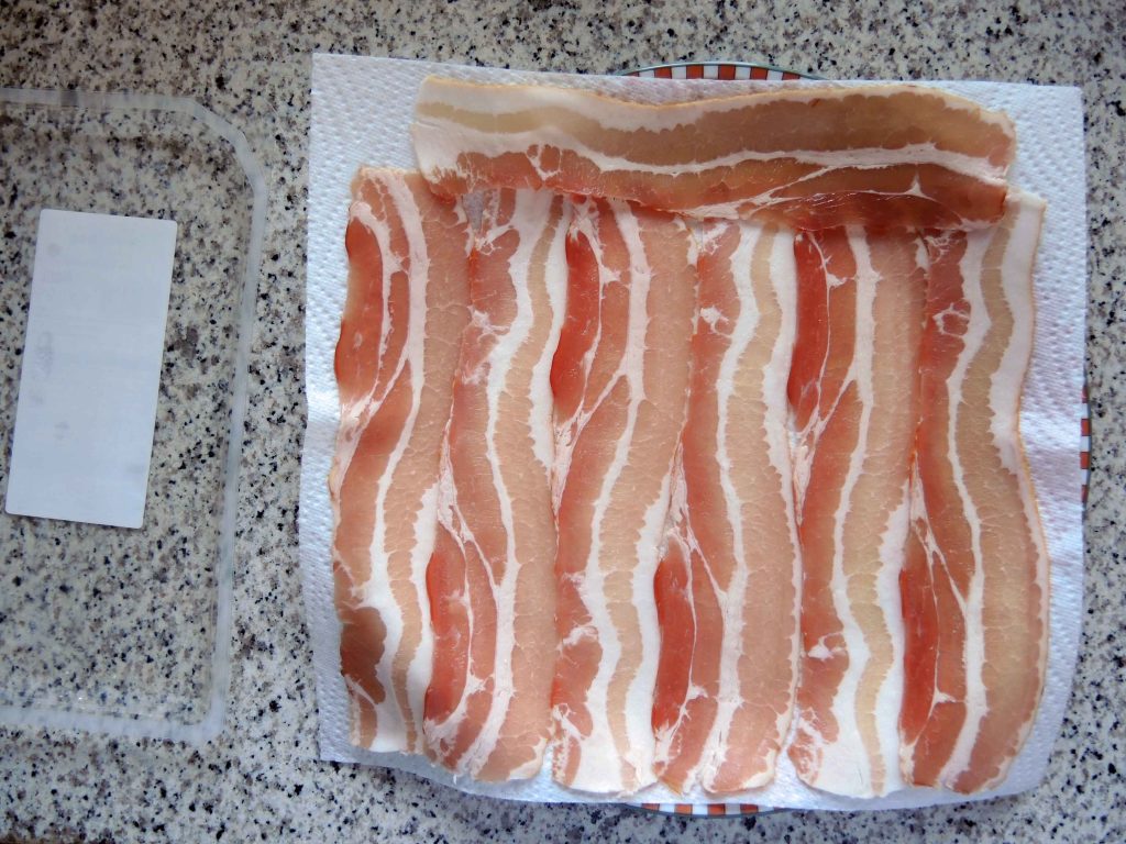 Krosser Bacon Mikrowelle supereinfach