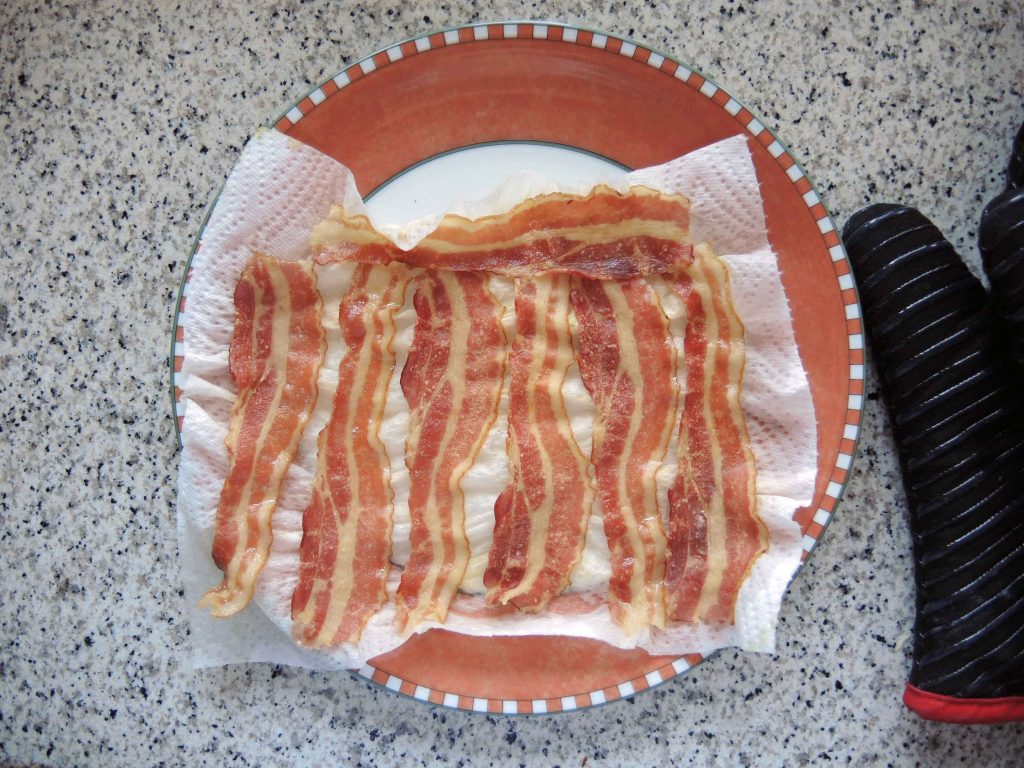 Krosser Bacon Mikrowelle supereinfach