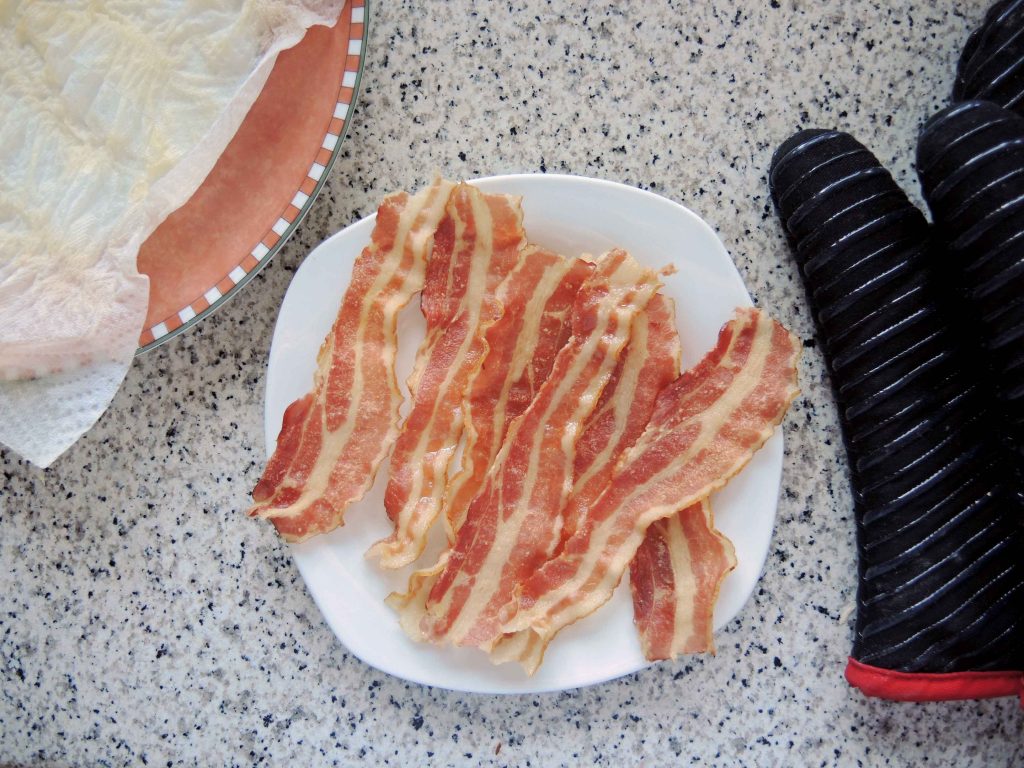 Krosser Bacon Mikrowelle supereinfach